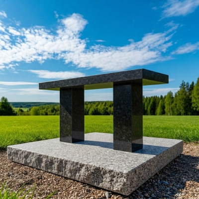 Гранитные лавки