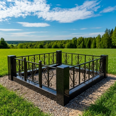 Комбинированные ограды