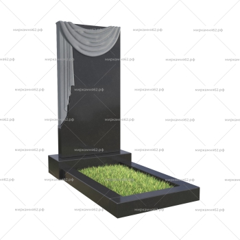 Памятник вертикальный с цветником С-21