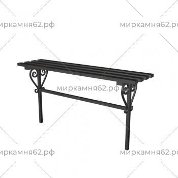 Лавочка металлическая № 5