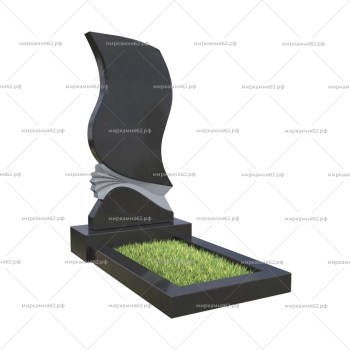 Памятник вертикальный с цветником С-36