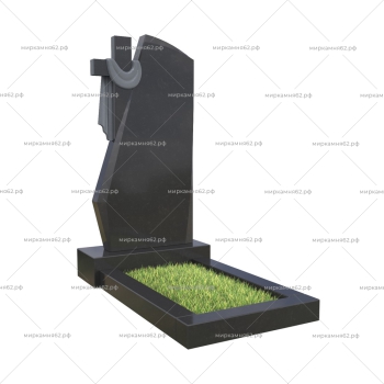 Памятник вертикальный с цветником С-32