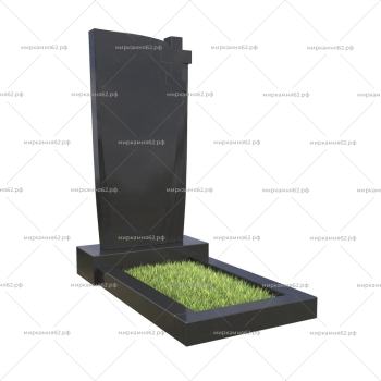 Памятник вертикальный с цветником С-20