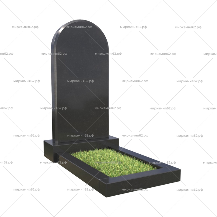 Памятник вертикальный с цветником С-5