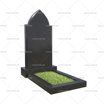 Памятник вертикальный с цветником С-12