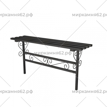 Лавочка металлическая № 9