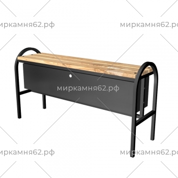 Лавочка металлическая № 17