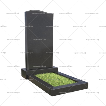 Памятник вертикальный с цветником С-8