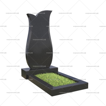 Памятник вертикальный с цветником С-14