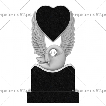 Резной памятник № 195